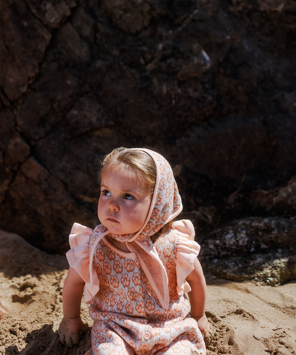 MABLI] DONUT ROMPER | BLUSH | RonRon baby and