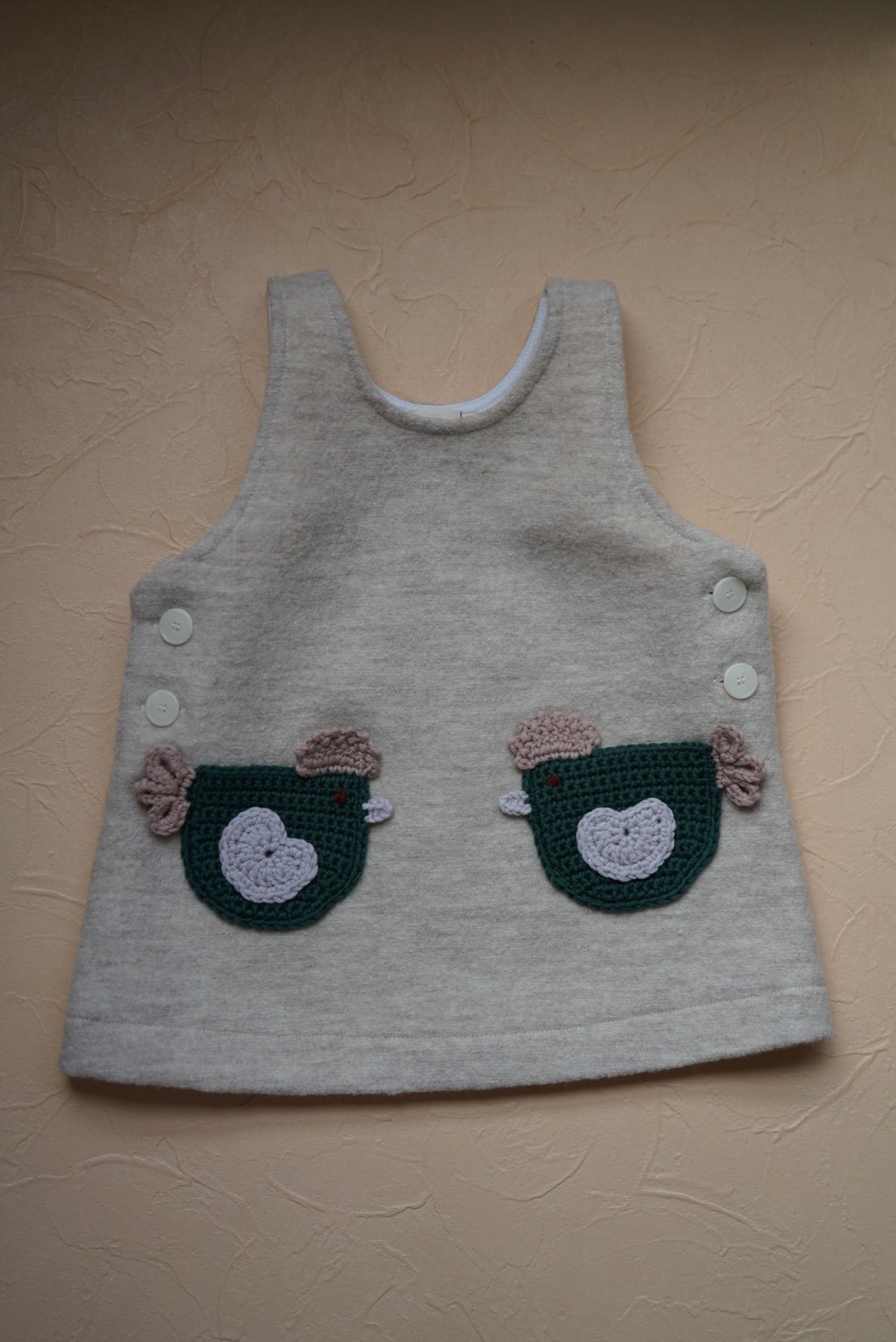 Kalinka]【残りわずか！】Caspian Chicken Dress | Mousse