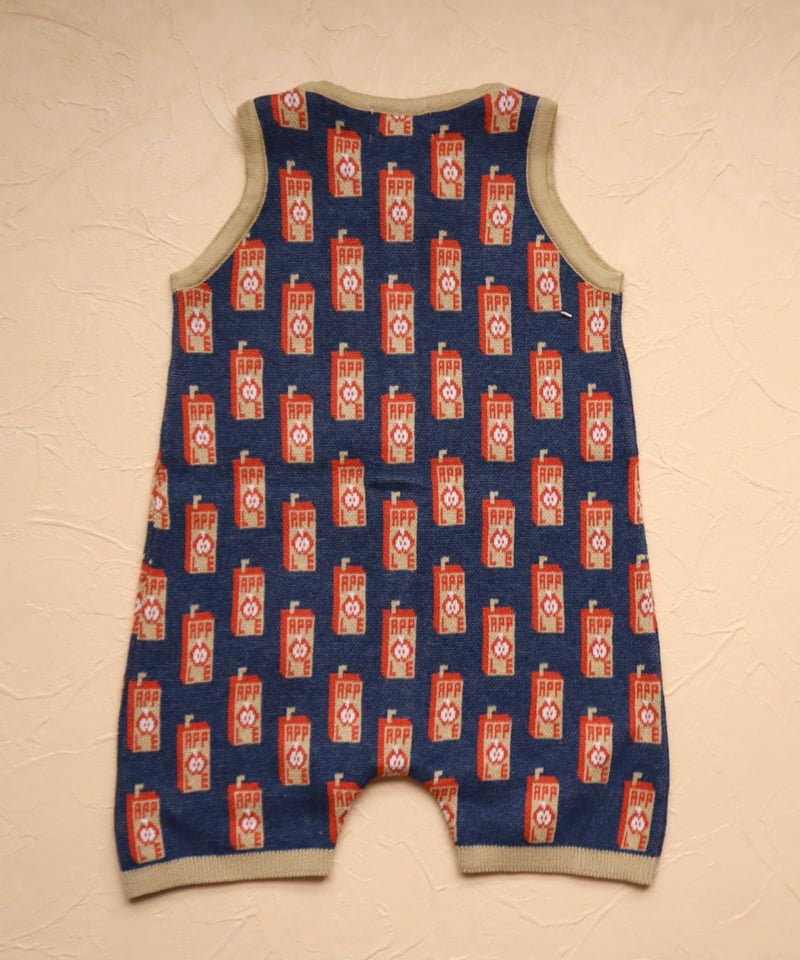 MABLI]【残りわずか！】JUICE BOX ROMPER | RED APPLE | R
