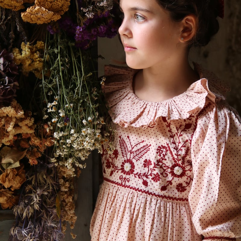 BONJOUR DIARY]【残りわずか！】IRIS TUNIQUE | Pink dot