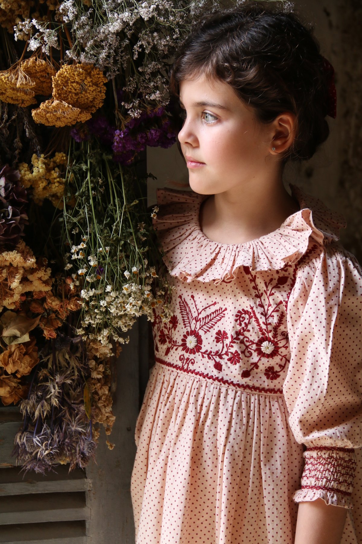 BONJOUR DIARY]【残りわずか！】IRIS TUNIQUE | Pink dot