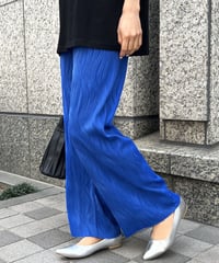 wave pattern straight pants