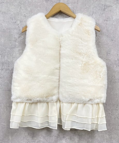 fur vest