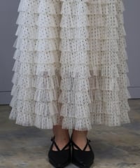 dot tulle skirt