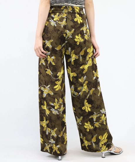 floral print easy pants