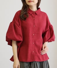 volume balloon blouse