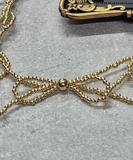 ribbon necklace