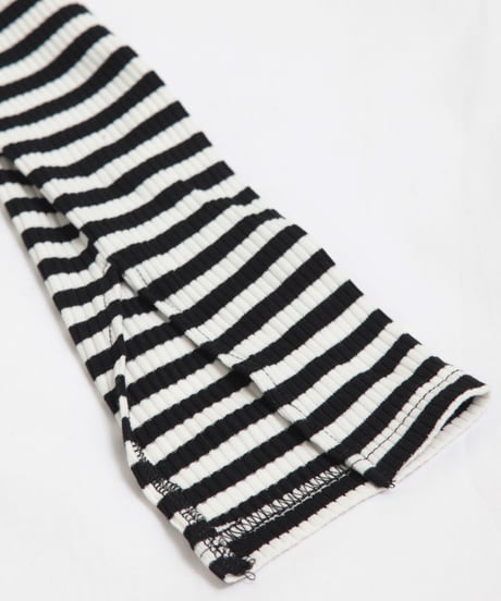 stripe back ribbon tops