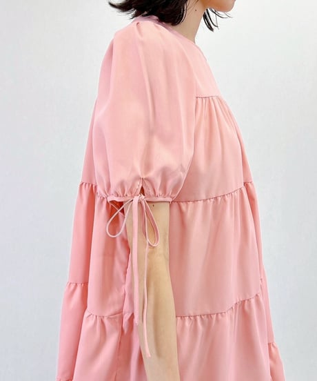 tiered ribbon tunic