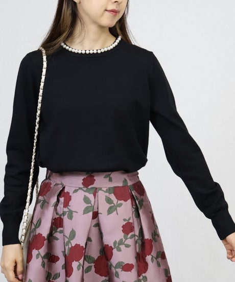 pearl knit tops
