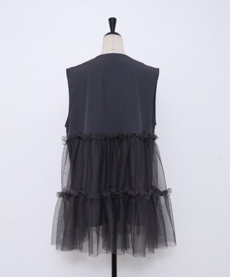 tulle docking vest