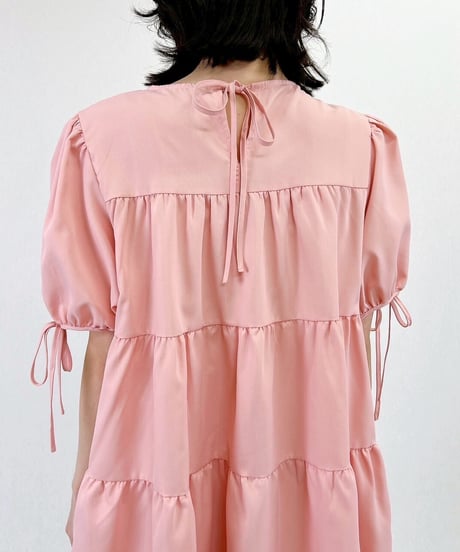 tiered ribbon tunic