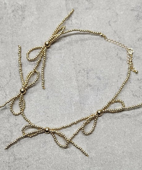 ribbon necklace