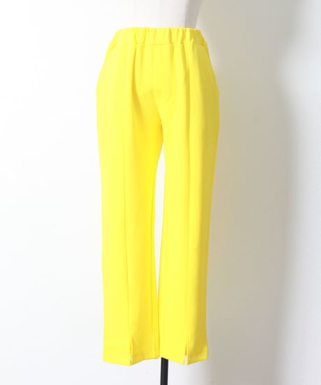 front slit straight pants