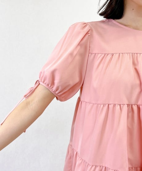 tiered ribbon tunic