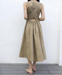 back cross one-piece