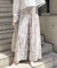 Tie dye pattern pants