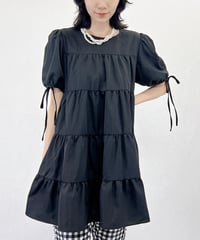 tiered ribbon tunic
