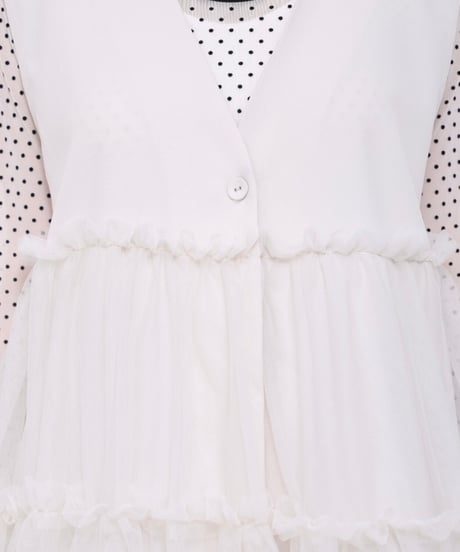 tulle docking vest