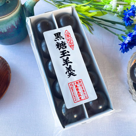 【３種類から選べる！ちょっとした手土産にも】玉家の玉羊羹10個入（こしあん・ミックス・黒糖）
