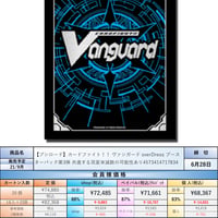 【9月発売】【ブシロード】カードファイト！！ ヴァンガード overDress ブースターパック第3弾 共進する双星