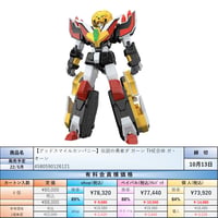 【22.5月発売★】伝説の勇者ダ ガーン THE合体 ガ オーン ノンスケール ABS製 塗装済み可動フィギュア G12612