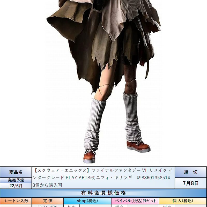 22.6月発売☆】ファイナルファンタジーVII リメイク インターグレード