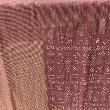 INDIA　刺繍布
