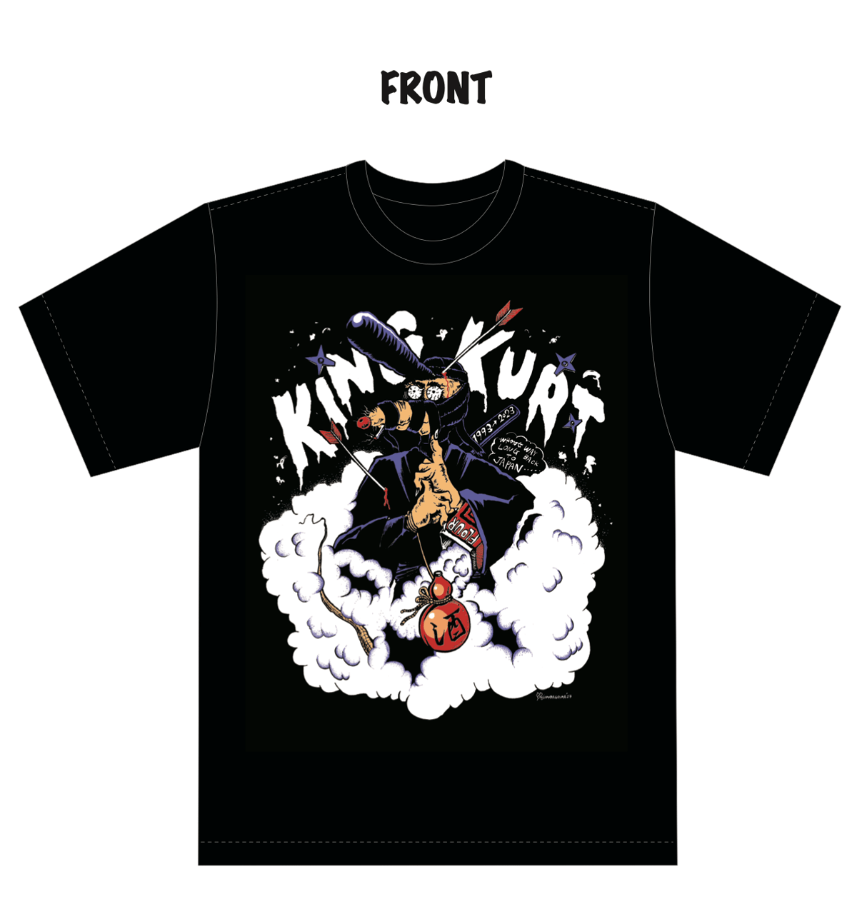 KING KURT JAPAN TOUR 2023 T-SHIRTS | Soundflat