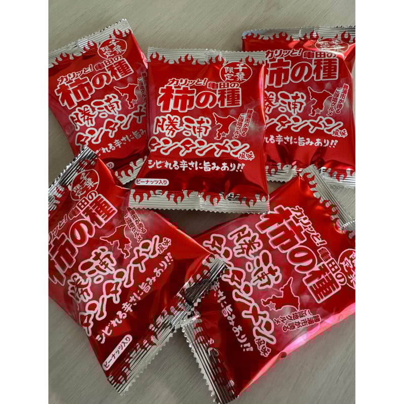 亀田の柿の種 勝浦タンタンメン風味（千葉限定） | かつうら商店