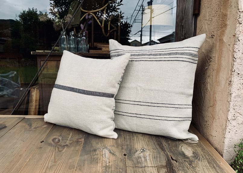 LIBECO クッションカバー 63cm角(THE MOROCCAN STRIPE) | ch LIBECO クッションカバー 63cm角(THE MOROCCAN STRIPE) | ch