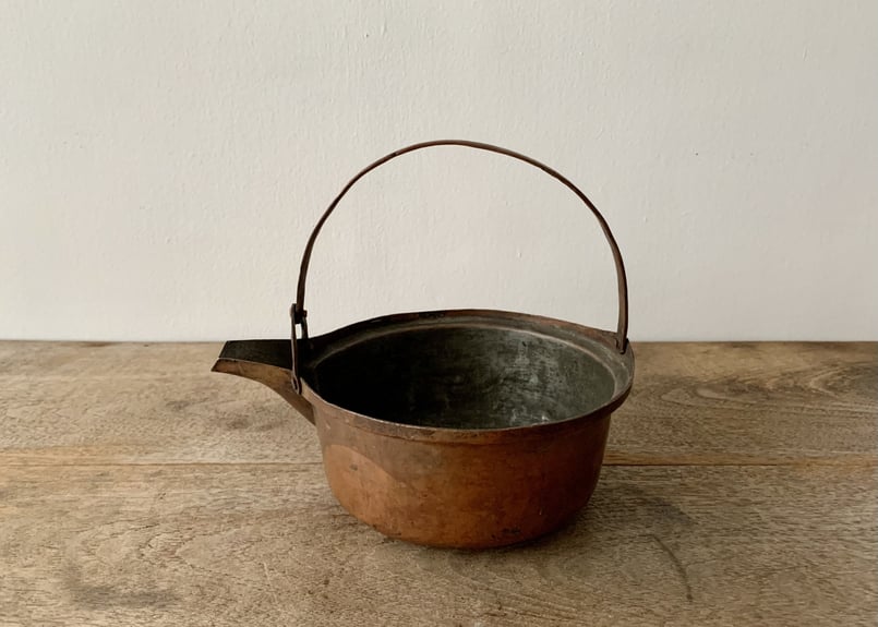 片口銅鍋（古道具） | chic and clan ; artless Life 