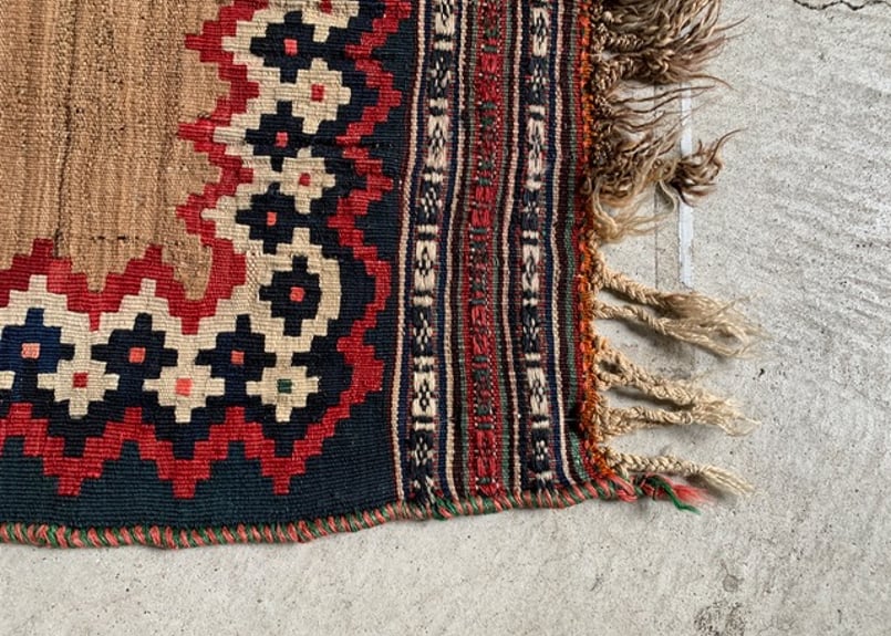 ナチュラルウールオールドキリム