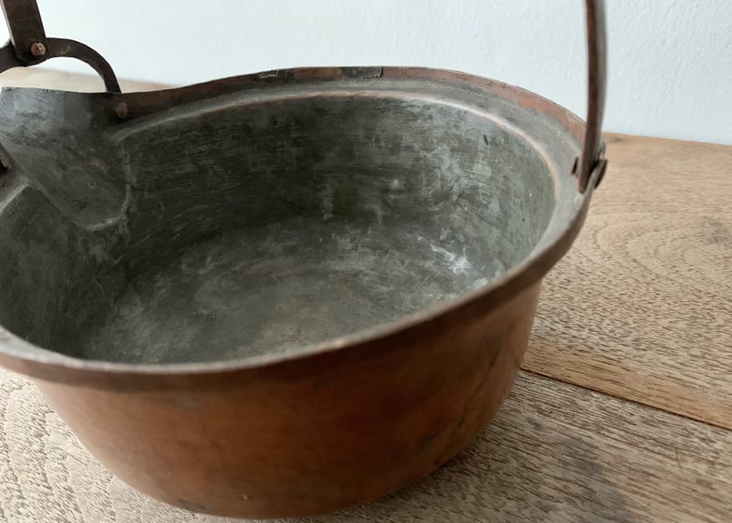 片口銅鍋（古道具） | chic and clan ; artless Life 
