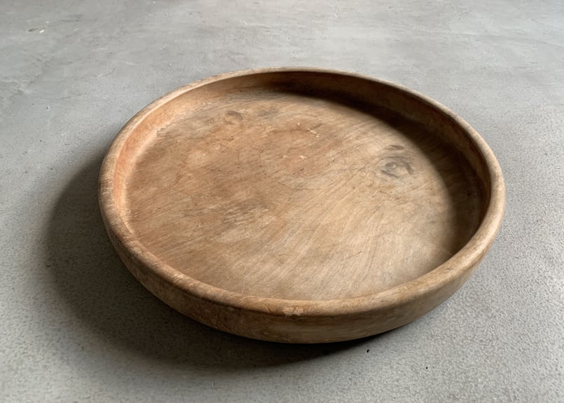 やつれ盆 古道具 古美術 アンティーク 塗り盆 枯れ盆