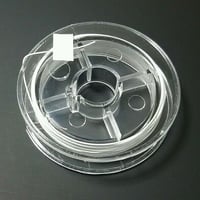 極細電線　ＡＷＧ３２　白色　仕上がり外径０．６ｍｍ　５ｍ巻