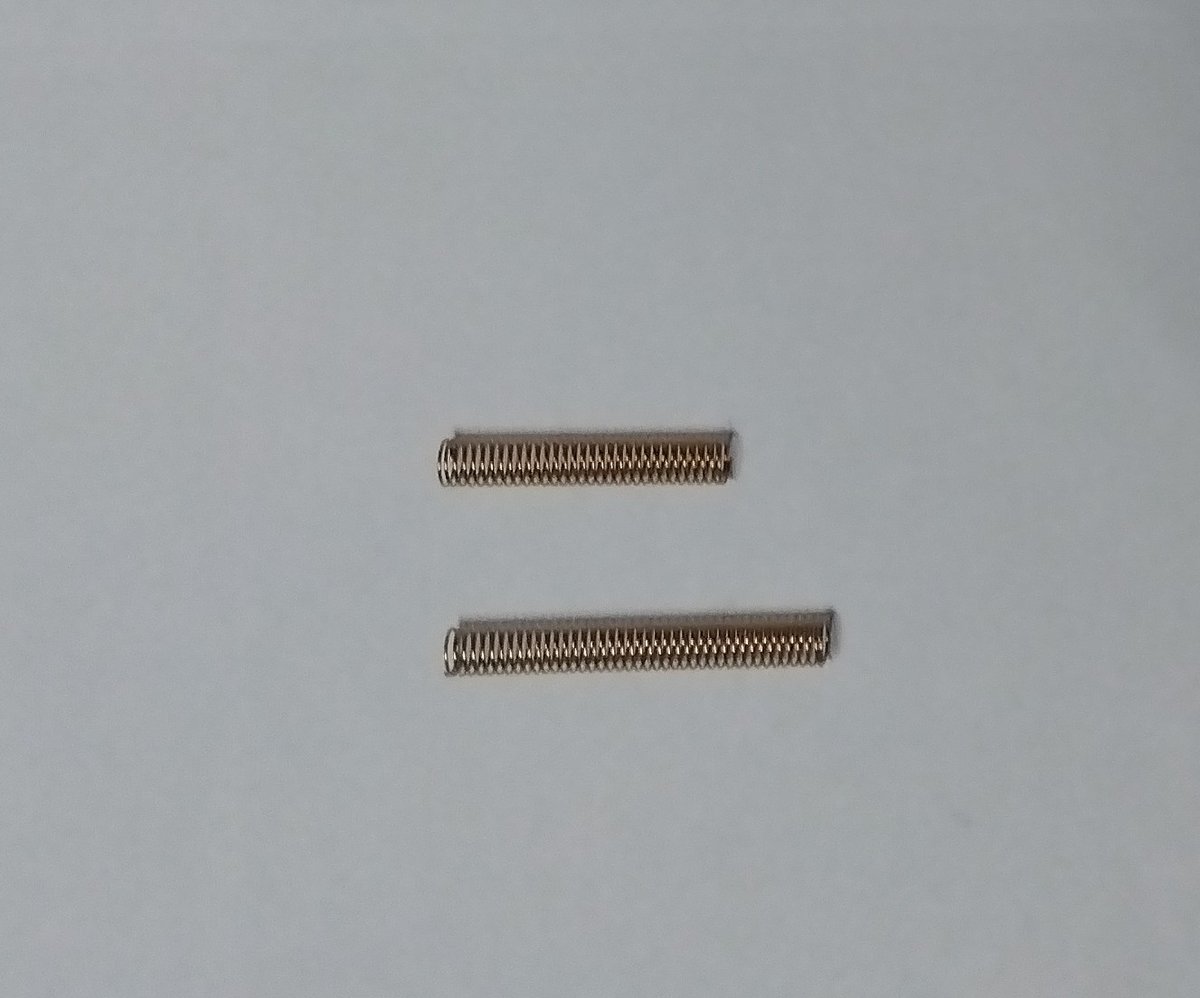 20mm品】集電スプリング 直径 2.6mm 長さ 20mm 20mm品】集電スプリング 直径 2.6mm 長さ 20mm