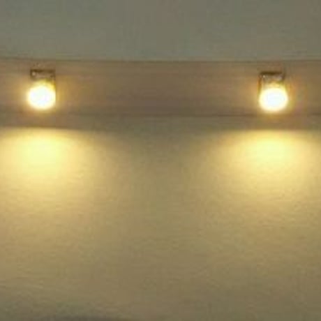 激光室内灯 電球色LED  ６本セット 調光ボリューム付き