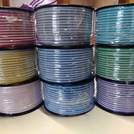 平行コードVFF0.3SQ　100mボビン巻　1巻(２０カラーより選択)