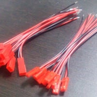 ラジコン用　ＪＳＴコネクタハーネス　オスメス　各１０セット