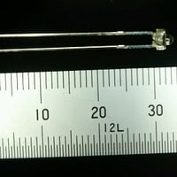 凸型ＬＥＤ　電球色　先端直径１．８ｍｍ　先端長１．５ｍｍ　１０個入り
