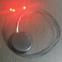 電池ケース（CR2032x2）スイッチ付き　チップＬＥＤ　配線付き