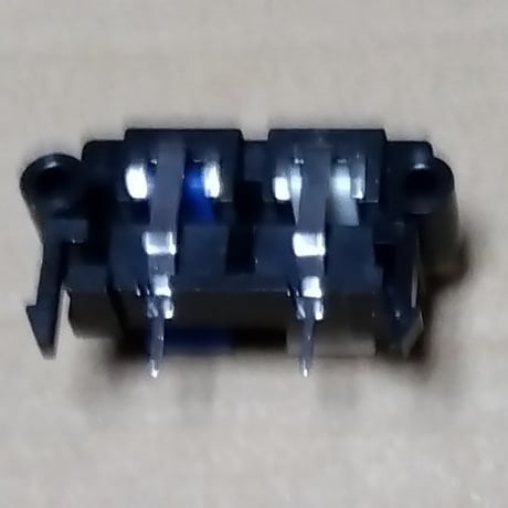 プッシュターミナル青・白（特注品）　２個セット