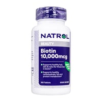 【(Natrol) ビオチンマキシマムストレングス 10000mcg 60カプセル】 ヘアケア、ネイルケアなど美容ケアをサポートするサプリメントです。