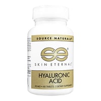 【(Source Naturals) スキンエターナルヒアルロン酸 50mg】　ヒアルロン酸を主成分とするサプリメントです。