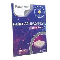 【(PatchMD) アンチエイジングプラス】　お肌に貼るタイプのパッチ型アンチエイジングサプリメントです。