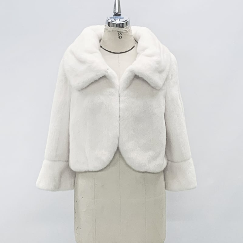 NO 315 ホワイトミンクボレロ | パショーネ