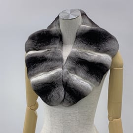 新品チンチラマフラー(ラベンダーパープル） 新品チンチラマフラー(ラベンダーパープル） 新品チンチラマフラー