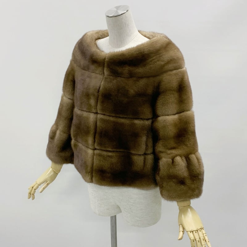 ミンク ショート　コート　ボレロ ミンクボレロジャケット