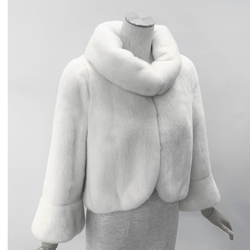 NO 315 ホワイトミンクボレロ | パショーネ